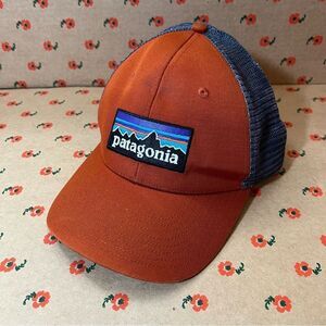 ✨ Patagonia Men’s Orange Logo Trucker Hat